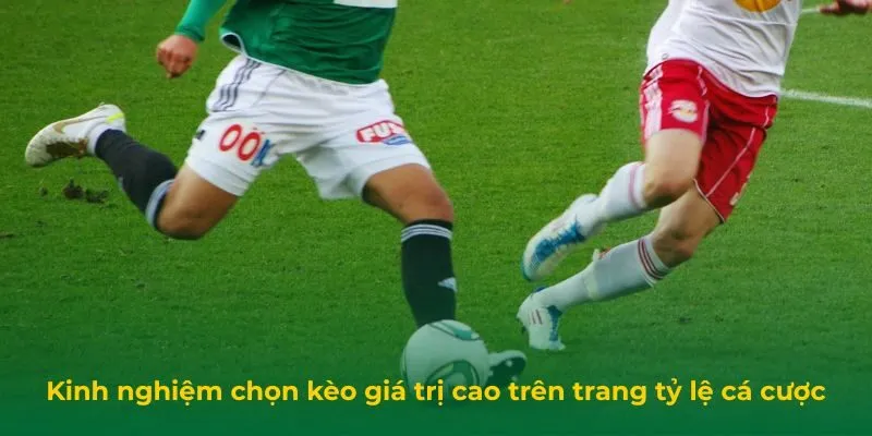 Kinh nghiệm chọn kèo giá trị cao trên trang tỷ lệ cá cược